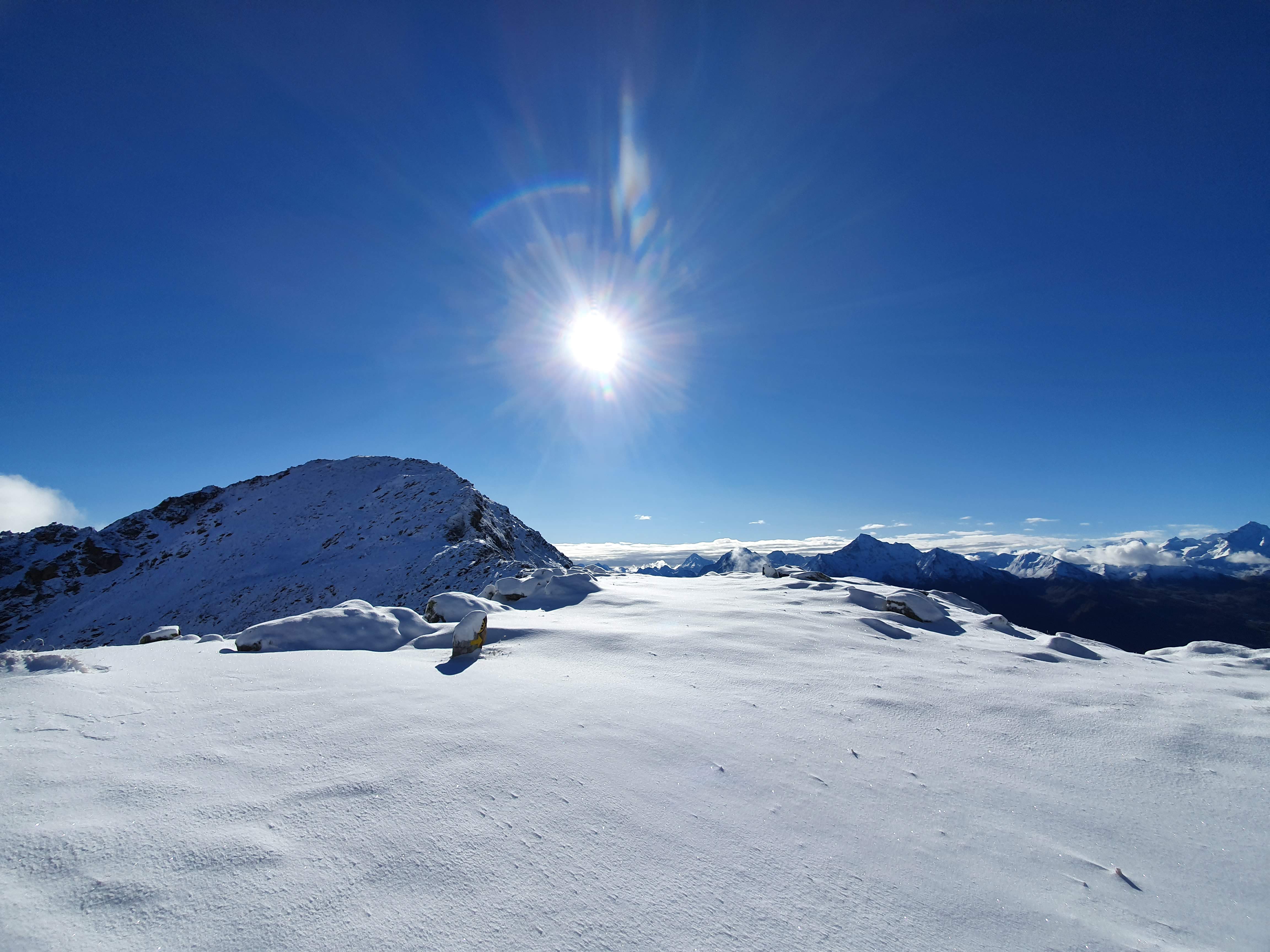 Snow bed - Becca di Viou, Aosta Valley, Italy