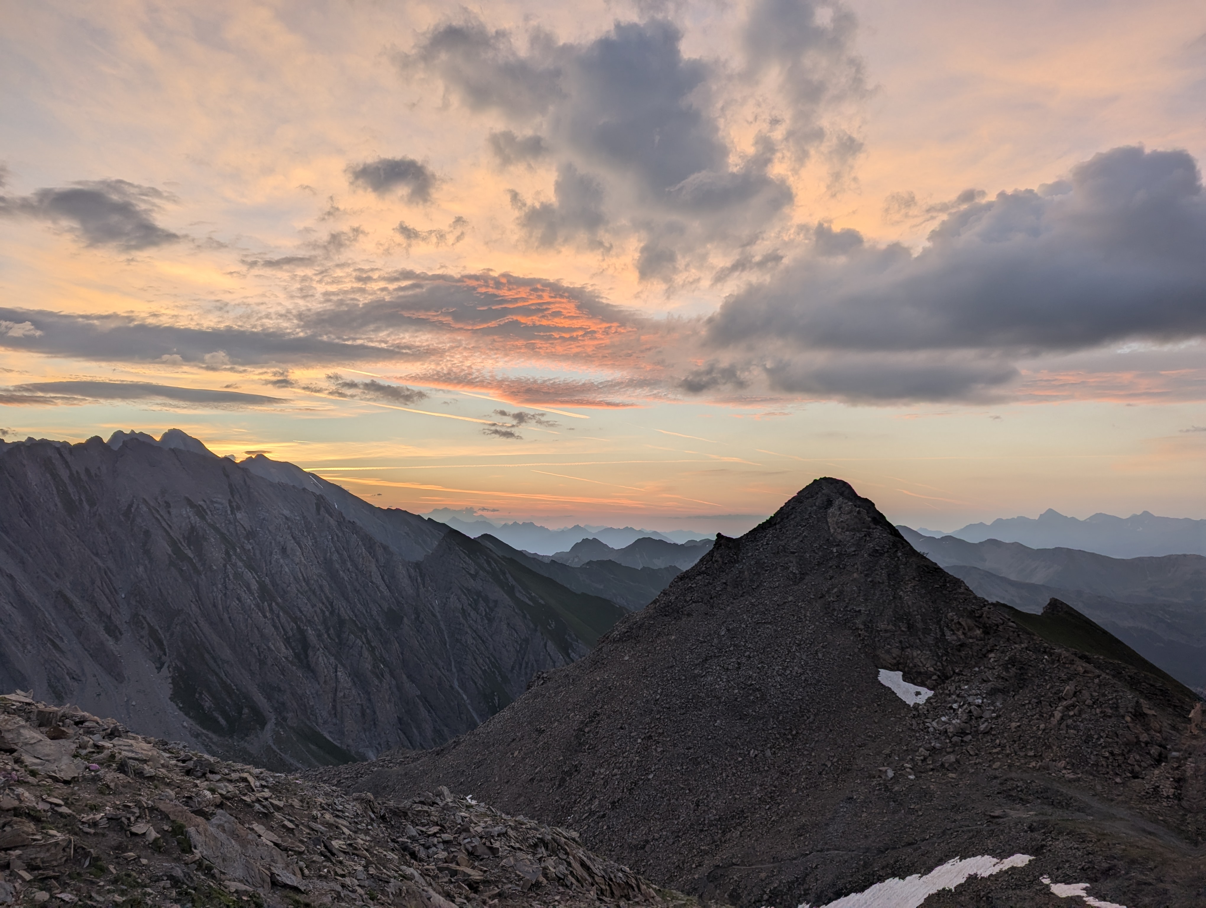 Sunset from Bivacco Pascal - Aosta Valley, Italy