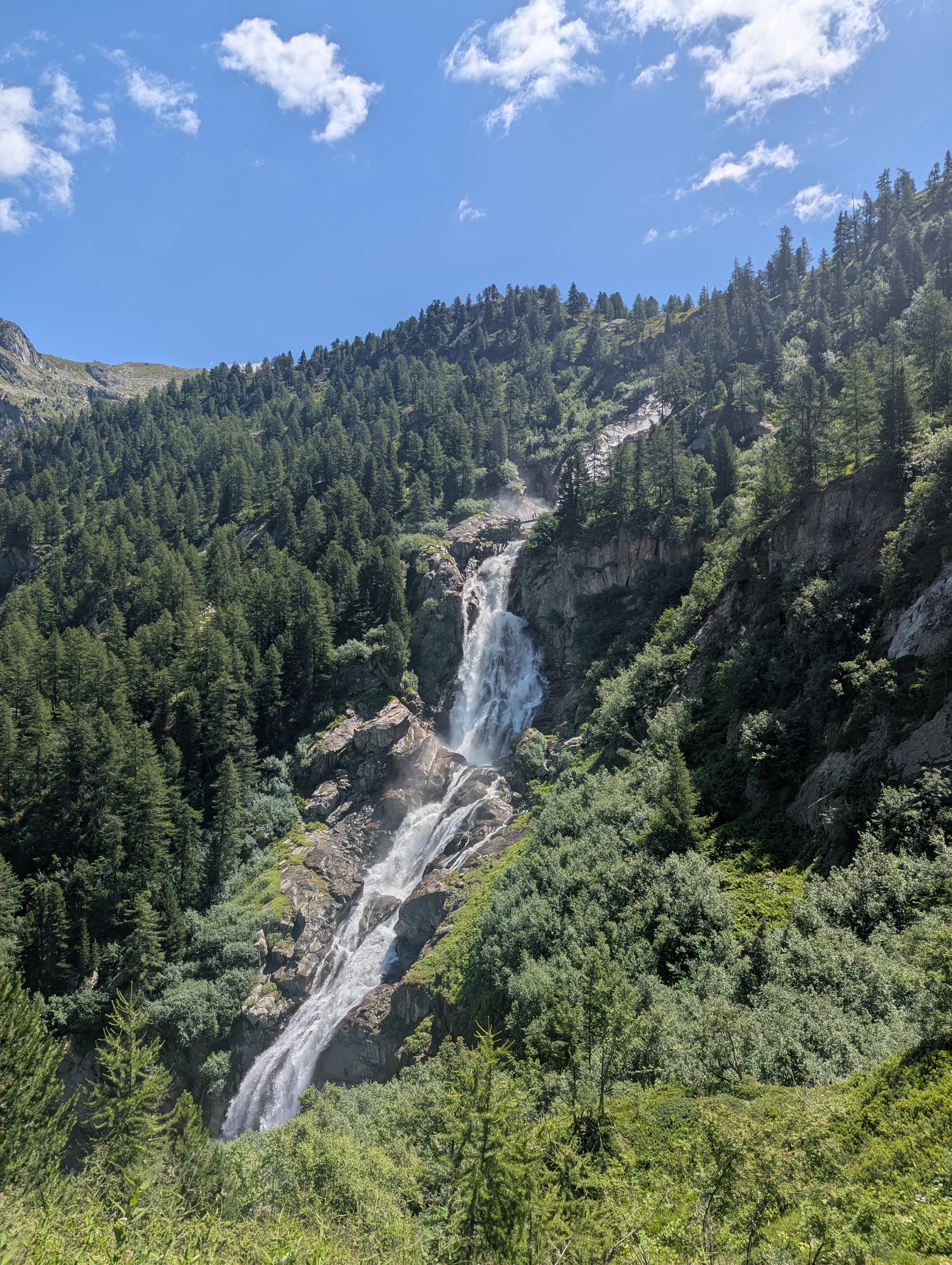 From Rutor waterfalls - La Thuile, Italy
