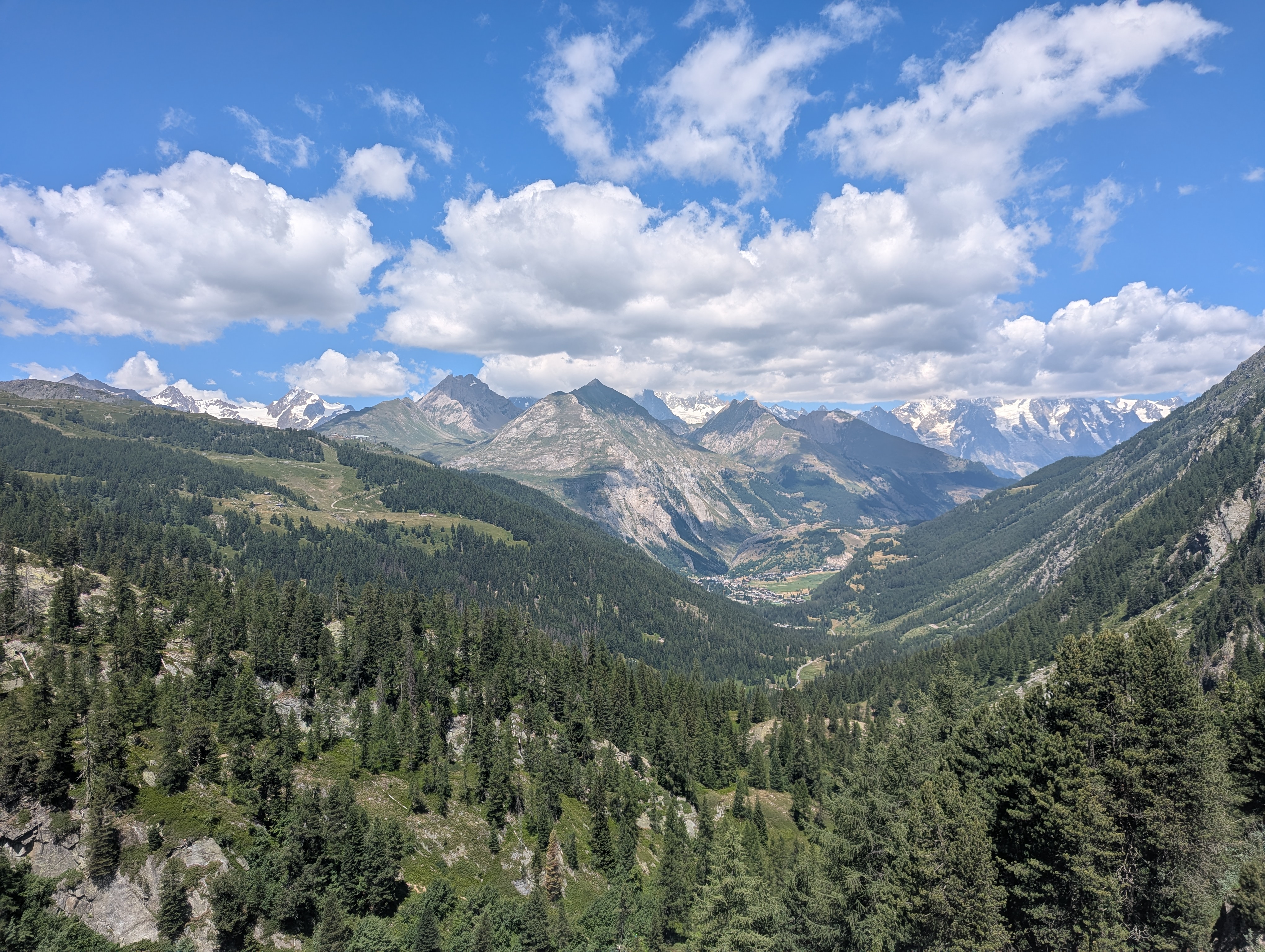 From Rutor waterfalls - La Thuile, Italy